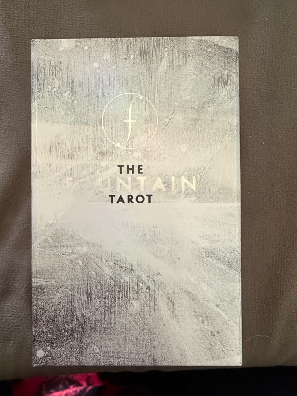 The Fountain Tarot Deck - White & Silver Box